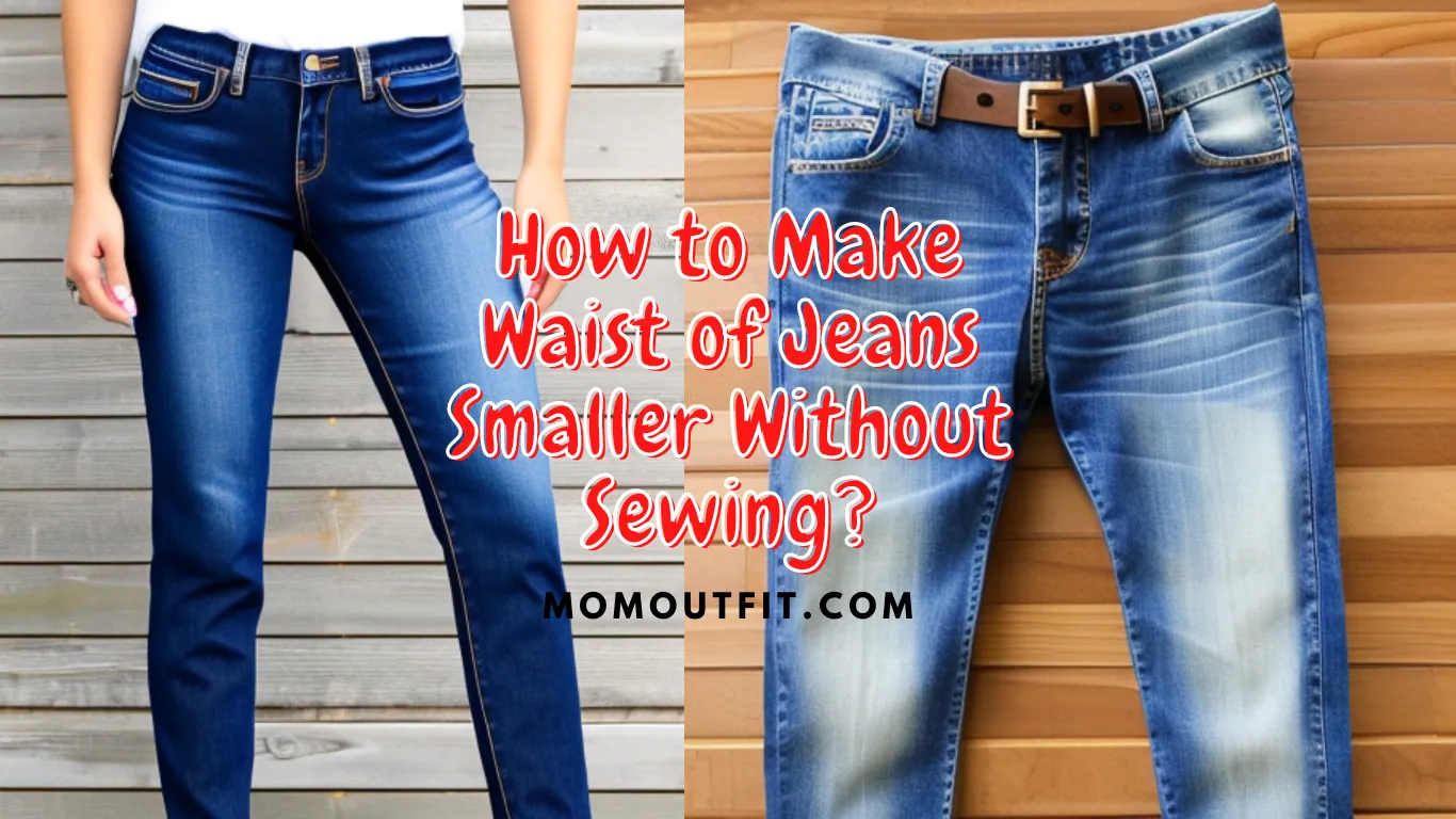 How to Make Waist of Jeans Smaller Without Sewing in 6 Simple Ways ...