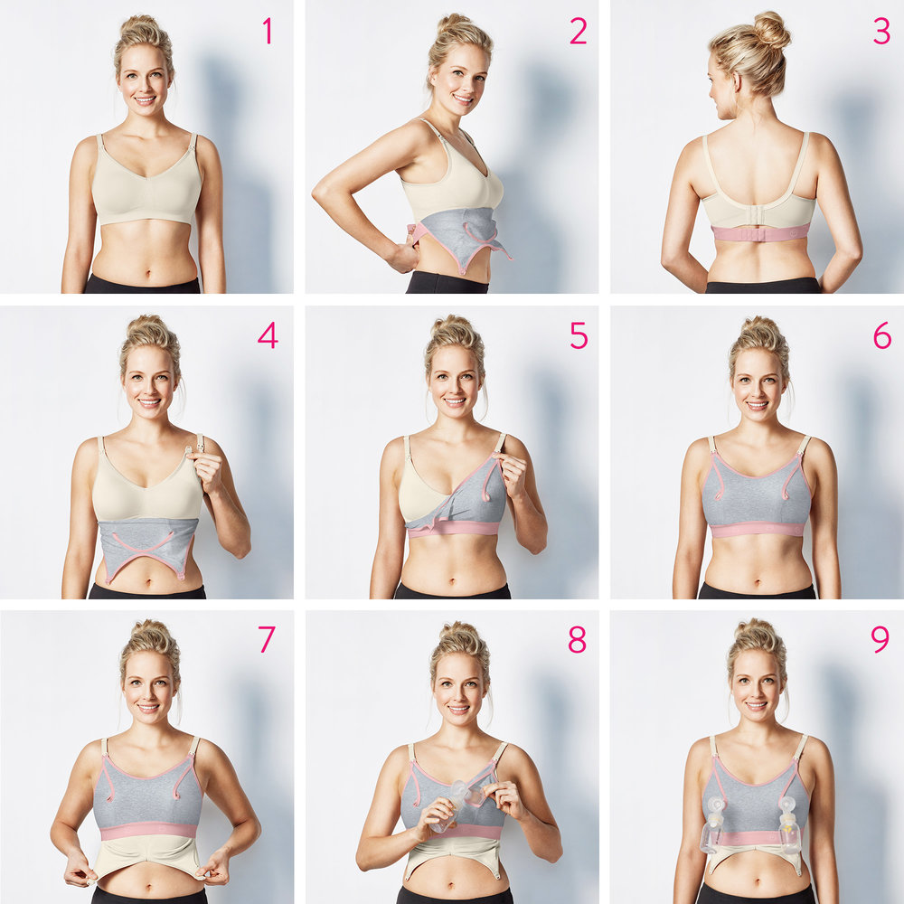 How to Use a Nursing Bra for Pumping